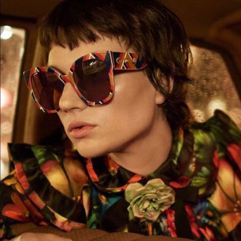 Preowned Gucci Sunglasses Multicolor